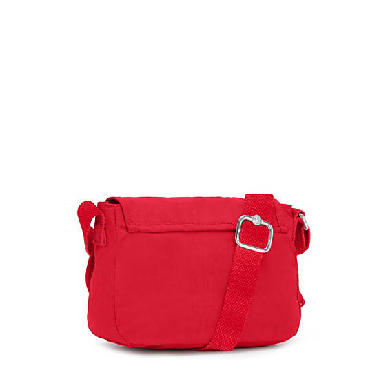 Kipling Sabian Crossbody Mini Väska Vinröda | SE 1872BE